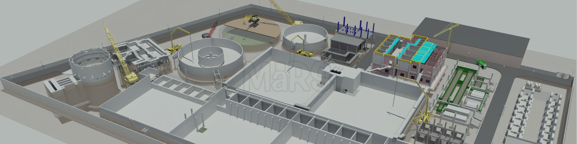 BIM for Water Supply and Wastewater Treatment Plant