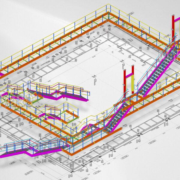 Increasing Steel Detailing capabilities by shifting from 2D CAD to 3D BIM