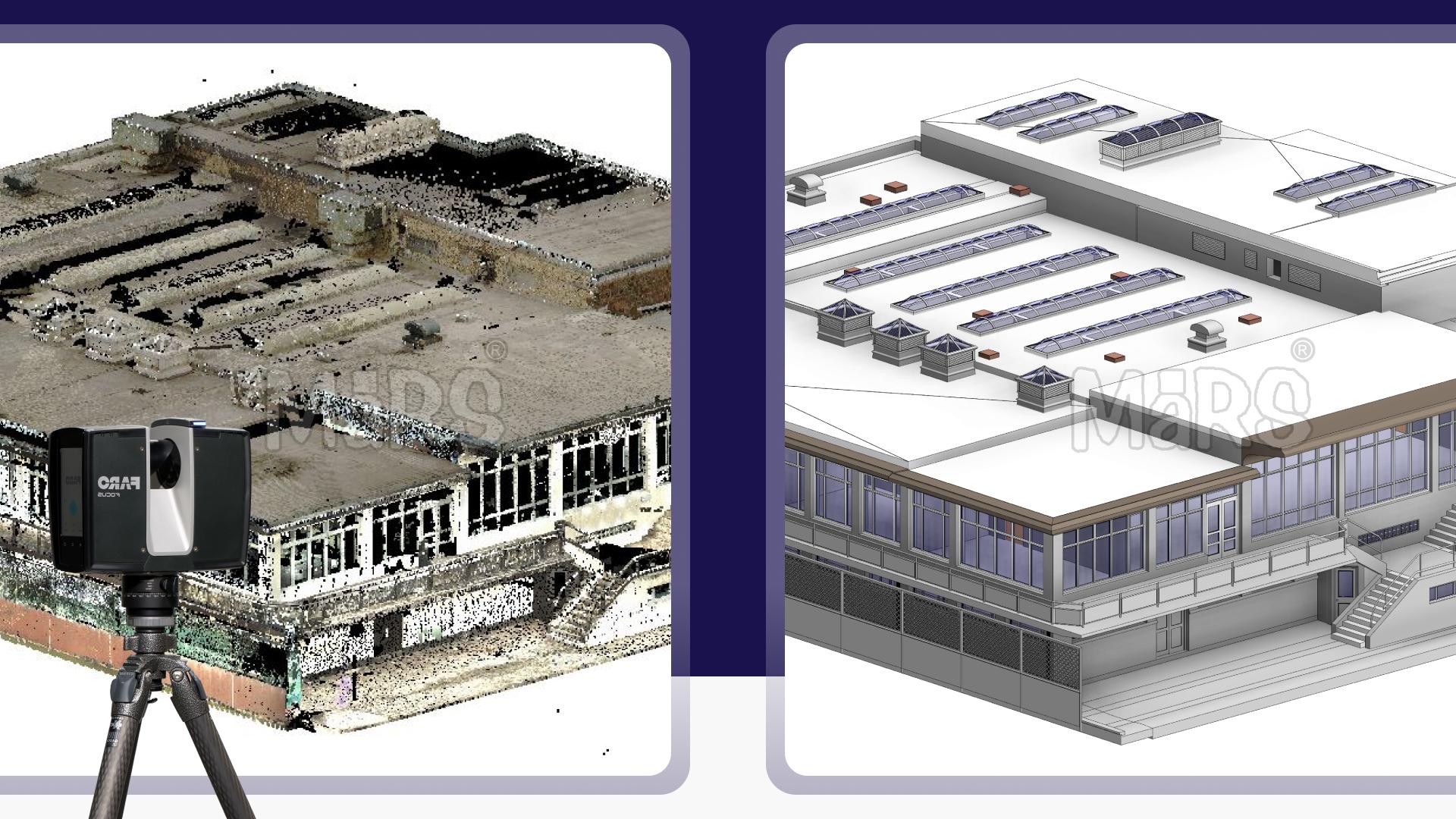 Scan to BIM Modern Architecture