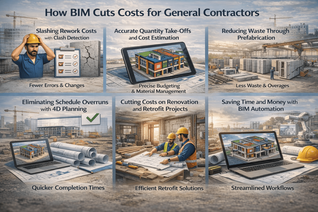 How BIM Cuts Costs for General Contractors